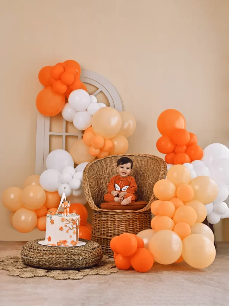 نمونه عکاسی تولد در استودیو عکاسی گلسا